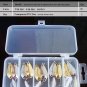 Metal Spoon Fishing Lure Kit Set Baits Spinner Box Hooks Tackle Bass Crankbait