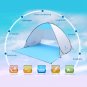 Beach Camping Tent Pad Mat Mattress Sleeping Anti UV Outdoor Pop Up Windproof
