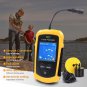 Fish Finder Lcd Sonar Sensor Portable Fishing 100m Alarm Transducer Wireless