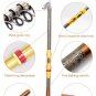 Telescopic Fishing Rod 1.8m-3.6m Pole Carbon Fiber Ultralight Tackle Travel