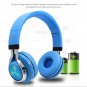 Wireless Led Flashing Headphones Bluetooth Ear Glowing Headset With Mic FM Radio