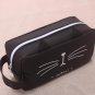 Silica Gel Pencil Pen Cute Case Storage Bag Stationery Supplies Box Cat For Kids