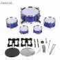 Drum Musical Instrument Toy Kids Set Drumsticks Sticks Cymbal Percussion Stool