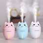 3 in 1 USB Air Humidifier Aroma Lamp Oil Diffuser Mist Fogger LED Light Mini Fan