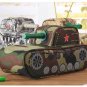 Tank Pencil Bag Camouflage Large Canvas Pen Zip Case For Boy School Supplies
