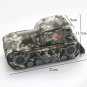 Tank Pencil Bag Camouflage Large Canvas Pen Zip Case For Boy School Supplies