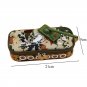 Tank Style Pen Box Camouflage Oxford Canvas School Pencil Case Bag For Boys Kids