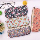 Retro Pen Pencil Case Bag Floral Flower Makeup Pouch Lace Canvas Dot School