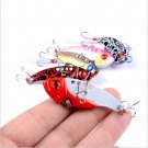 Metal Fishing Lures Vibrations Tackle Bait Spoon Bass Spinner Crankbait