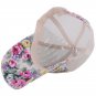 Women Baseball Cap Girl Floral Summer Cotton Snapback Hat Mesh Adjustable New