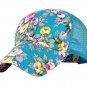 Women Baseball Cap Girl Floral Summer Cotton Snapback Hat Mesh Adjustable New