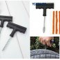 Auto Tubeless Tyre Puncture Plug Tire Repair Motorcycle Bike Car Cement Tool Kit