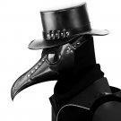 Plague Doctor Steampunk Bird Leather Halloween Party Mask Costume Cosplay Beak