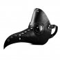 Plague Doctor Steampunk Bird Leather Halloween Party Mask Costume Cosplay Beak