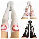 Ladies Sexy Zombie Skeleton Bloody Slash Halloween Fancy Dress Costume Stockings