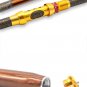 Telescopic Fishing Rod Baitcasting Pole Carbon Fiber Ultralight Tackle Travel