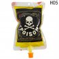 5pcs/set Halloween Vampire Blood Drink Pouch Props Party Haunted House Decor