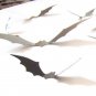 Halloween 12pcs 3D Stereoscopic Bat Wall Sticker Decal Removable Room Decoration