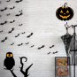 Halloween 12pcs 3D Stereoscopic Bat Wall Sticker Decal Removable Room Decoration