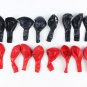 16pcs/set Halloween Party Balloons Latex Black Red Decoration Haunted House Prop