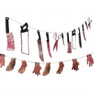 Spooky Halloween Party Haunted House Hanging Garland Pennant Banner Decoration