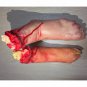 Bloody Horror Scary Halloween Prop Haunted House Hand Feet Broken Body Part