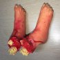 Bloody Horror Scary Halloween Prop Haunted House Hand Feet Broken Body Part