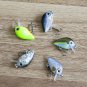 5pc 1.8g Fishing Lure Kit Minnow Floating Crankbait Jerk Bait With Tackle Box