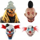Halloween Horror Sorcerer Clown Zombie Mask Haunted House Party Masquerade Decor