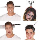 Halloween Decor Horror Terrible Knife Bloody Machete Party Supplies Hanging