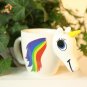Color Changing Unicorn Cup For Kids Magic Ceramic Mug Coffee Heat Sensitive
