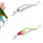 5pcs/lot Fishing Lure Crankbait Minnow Wobbler Artificial Bait For Bass Tackle