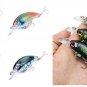 4pcs/lot Fishing Lure Wobbler Crankbait Minnow Artificial Hard Bait For Bass