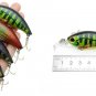 4pcs/lot Fishing Lure Wobbler Crankbait Minnow Artificial Hard Bait For Bass
