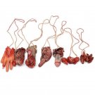 Severed Bloody Body Parts Halloween Party Decor Scary Fake Prop Hanging Pendant