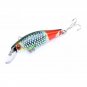 Artificial Fishing Lure Crankbait Wart Minnow Hard Bait Wobbler Bass 6pcs/lot