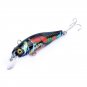 Artificial Fishing Lure Crankbait Wart Minnow Hard Bait Wobbler Bass 6pcs/lot
