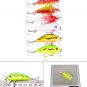 43pcs/lot Fishing Lure Crankbait Wobbler Minnow Bait Tackle Set For Bass Pike