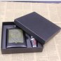 Flask Set Cccp Stainless Steel Hip Faux Leather Wrapped Flagon 7oz Russia Gift