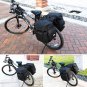 Cycling Seat Storage Bag Bicycle Rack Back Rear Large Carrier Double Pannier 50L