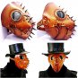 Halloween Devil Ghost Face Mask Leather Grimace Cosplay Steampunk Plague Horror