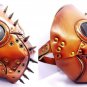 Halloween Devil Ghost Face Mask Leather Grimace Cosplay Steampunk Plague Horror