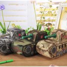 Pen Pencil Bag Case Tank Camouflage Large Canvas Zip For Boy School Supplies