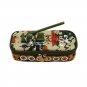 Pen Pencil Case Box Tank Style Camouflage Oxford Canvas School Bag For Boys Kids