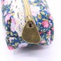 Pen Pencil Case Makeup Cosmetic Bag Floral Flower Pouch Lace Canvas Dot School