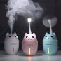 Air Humidifier Aroma Lamp 3 in 1 USB Oil Diffuser Mist Fogger LED Light Mini Fan