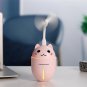 Air Humidifier Aroma Lamp 3 in 1 USB Oil Diffuser Mist Fogger LED Light Mini Fan