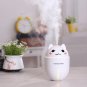 Air Humidifier Aroma Lamp 3 in 1 USB Oil Diffuser Mist Fogger LED Light Mini Fan