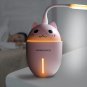 Air Humidifier Aroma Lamp 3 in 1 USB Oil Diffuser Mist Fogger LED Light Mini Fan