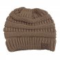 Ponytail Winter Hats For Women Warm Knit Beanie Cap Ski High Bun Cc Skull Cuff